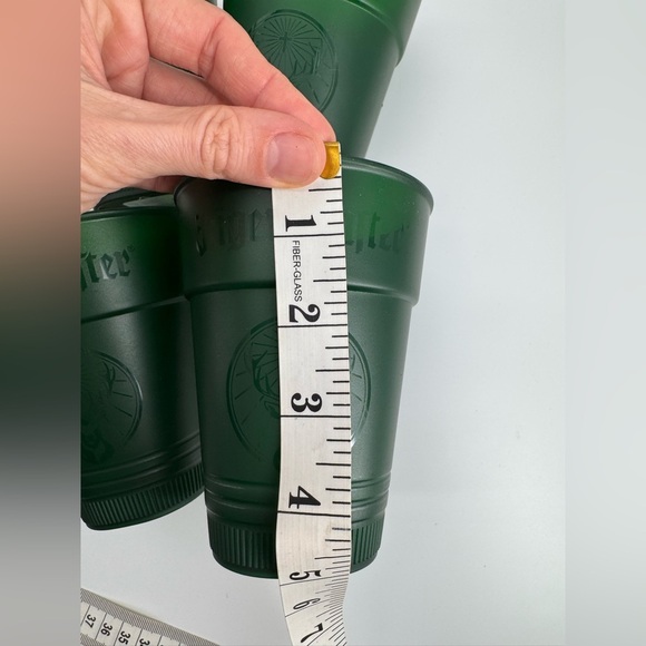 Jagermeister 12 oz. Cups w/ Jager Stag Logo Set Of 4 Cups! - Picture 3 of 3